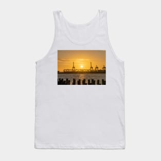 Docklands Sunset Reflections Tank Top